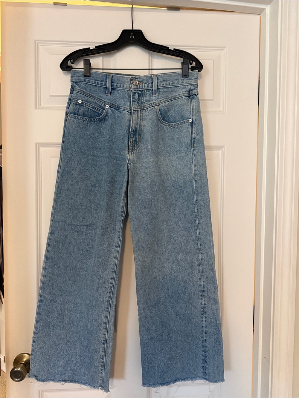 SLVRLAKE Light Blue Wide-Leg Jeans